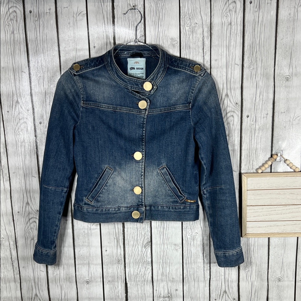 Mos Mosh button down jean jacket size small